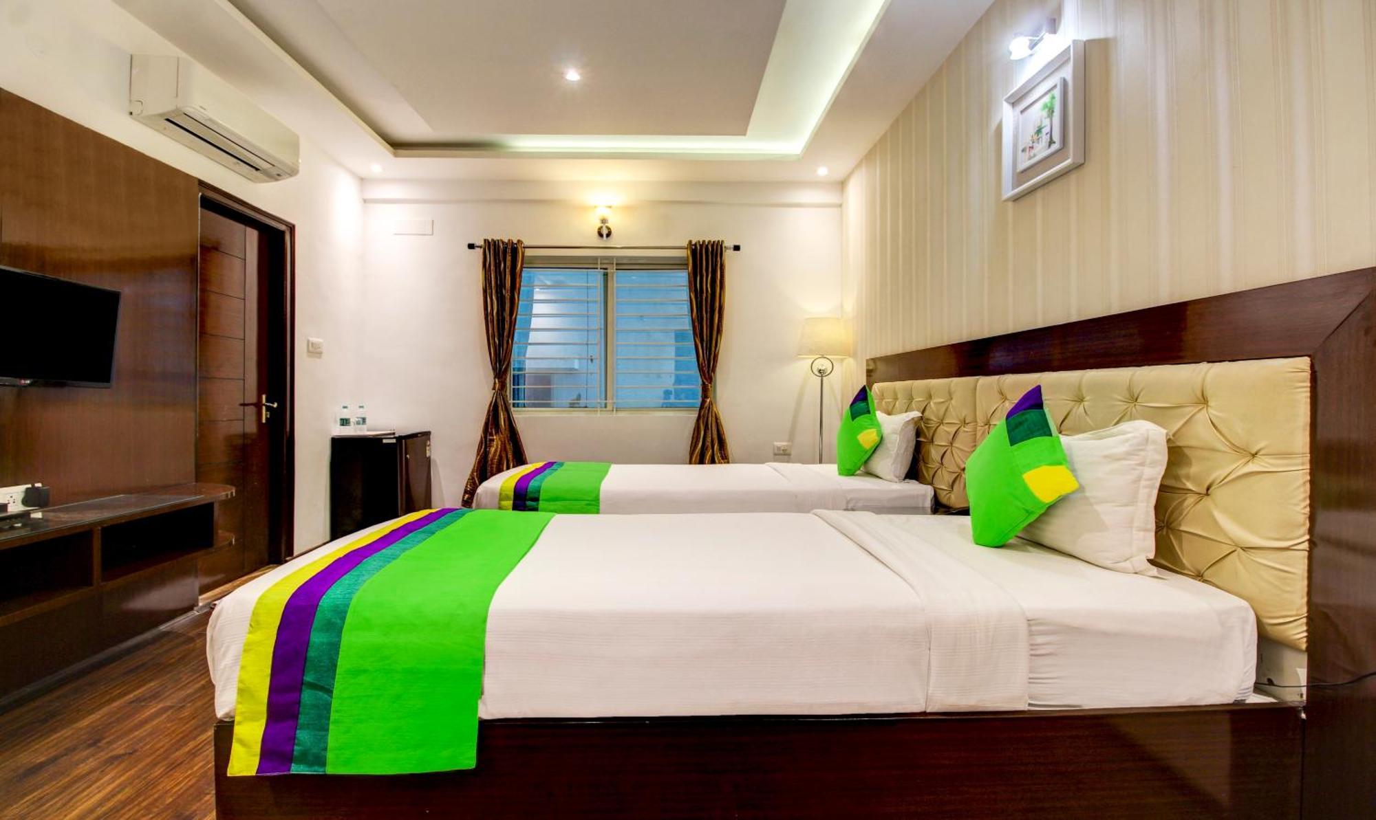 Treebo The Sai Leela Suites R T Nagar Bangalore Luaran gambar